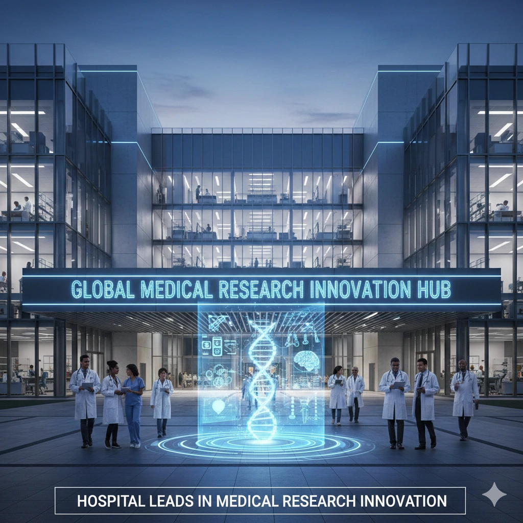 Hospital Leads in Medical Research Innovation