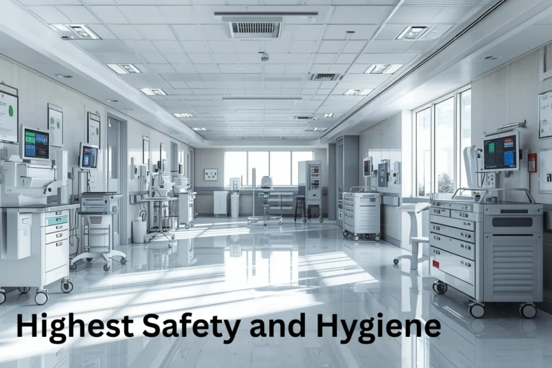 Which Hospital Has the Highest Safety and Hygiene Ratings?
